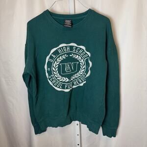 BoxLunch My Hero Academia UA High School Crewneck Sweatshirt Size M Cosplay